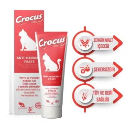 CROCUS ANTI HAIRBALL KEDI MALT MACUNU 100 GRAM X 2 ADET