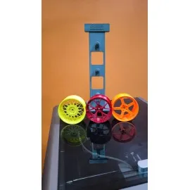 Üçlü Jant Dekoratif Aksesuar Renkli Modern Salon Dekoru