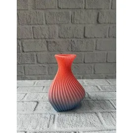 Romantik Kalp Figürlü Süslük Vazo Modern Tasarım 15 Cm