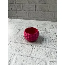 Mini Mor Dekoratif Saksı 5 Cm Modern Masaüstü Bitki Saksısı