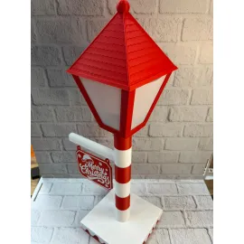 Yılbaşı Tabelalı Dekoratif Lamba Merry Christmas Işıklı Tasarım