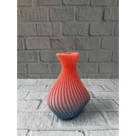 Romantik Kalp Figürlü Süslük Vazo Modern Tasarım 15 Cm