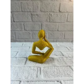 Dekoratif İnsan Figürü Sari