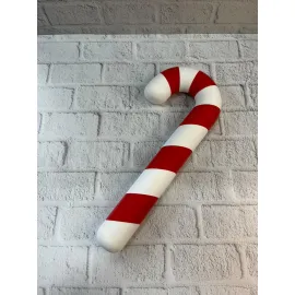 Dekoratif Yılbaşı Şekeri Yerde Biblo Salon Dekoru 13x34 cm