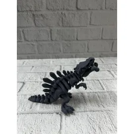 Eklemli Hareketli Dinazor Figürü Siyah – Dekoratif Masa Üstü Oyuncak