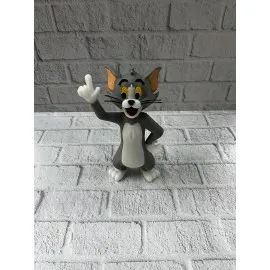 22 Cm Tom Figürü Çizgi Karakter Biblo Koleksiyonluk Dekoratif Obje