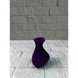 5 cm Mor Kalp Formlu Mini Vazo Modern Mini Dekor Ürünü