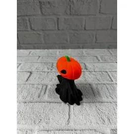 Balkabağı Figür 9Cm Cadılar Bayramı Dekoratif Biblo