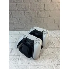 Dekoratif Siyah İkili Gamepad Standı 7X18 Cm