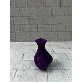 5 Cm Mor Kalp Formlu Mini Vazo Modern Mini Dekor Ürünü