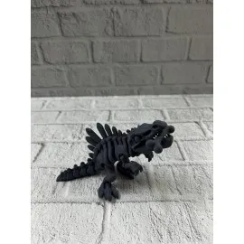 Hareketli Dinazor Figürü Dekoratif Oyuncak – Siyah Tasarım