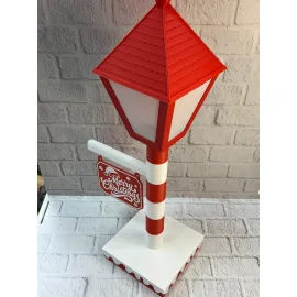 Yılbaşı Tabelalı Dekoratif Lamba Merry Christmas Işıklı Tasarım