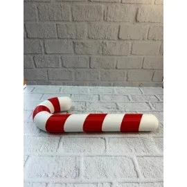 Yılbaşı Temalı Dekoratif Şeker Biblo Sıcak Salon Aksesuarı 13X34 Cm