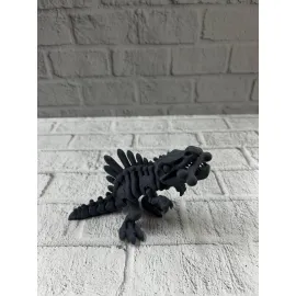 Eklemli Hareketli Dinazor Figürü Siyah – Dekoratif Masa Üstü Oyuncak