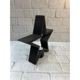 Siyah Yıldız Şeklinde Mumluk Loş Işık Dekor Aksesuarı