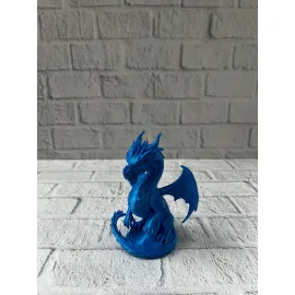 Fantastik Tasarım Ejderha Biblo 12 cm Hediyelik Ev Ofis Aksesuarı