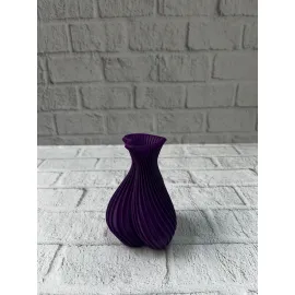 5 cm Mor Kalp Formlu Mini Vazo Modern Mini Dekor Ürünü