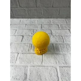 Sarı Fifa Topu Dekoratif Biblo 10Cm Modern Masa Üstü Aksesuar