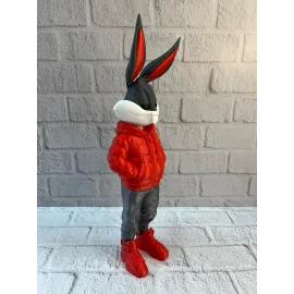 Bugs Bunny Büyük Boy Figür 10×34 cm Salon Dekoru