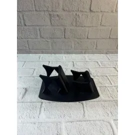 İkili Gamepad Tutucu Siyah 7X18 Cm Masa Ve Raf Düzeni