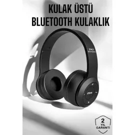 Kulak üstü Bluetooth Kulaklık