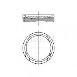 MOTOR PİSTON SEGMAN STD PALIO-ALBEA-PUNTO 1.2 16V 70.80
