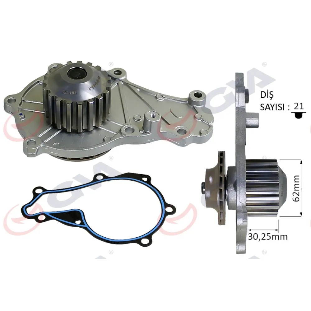 Devirdaim 206-307-C2-C3-Bipper-Nemo-Fiesta V-Fusion-P.tepee-Berlingo 1.4Hdi Dv4 F6J Pa859 2S6Q8591Bs