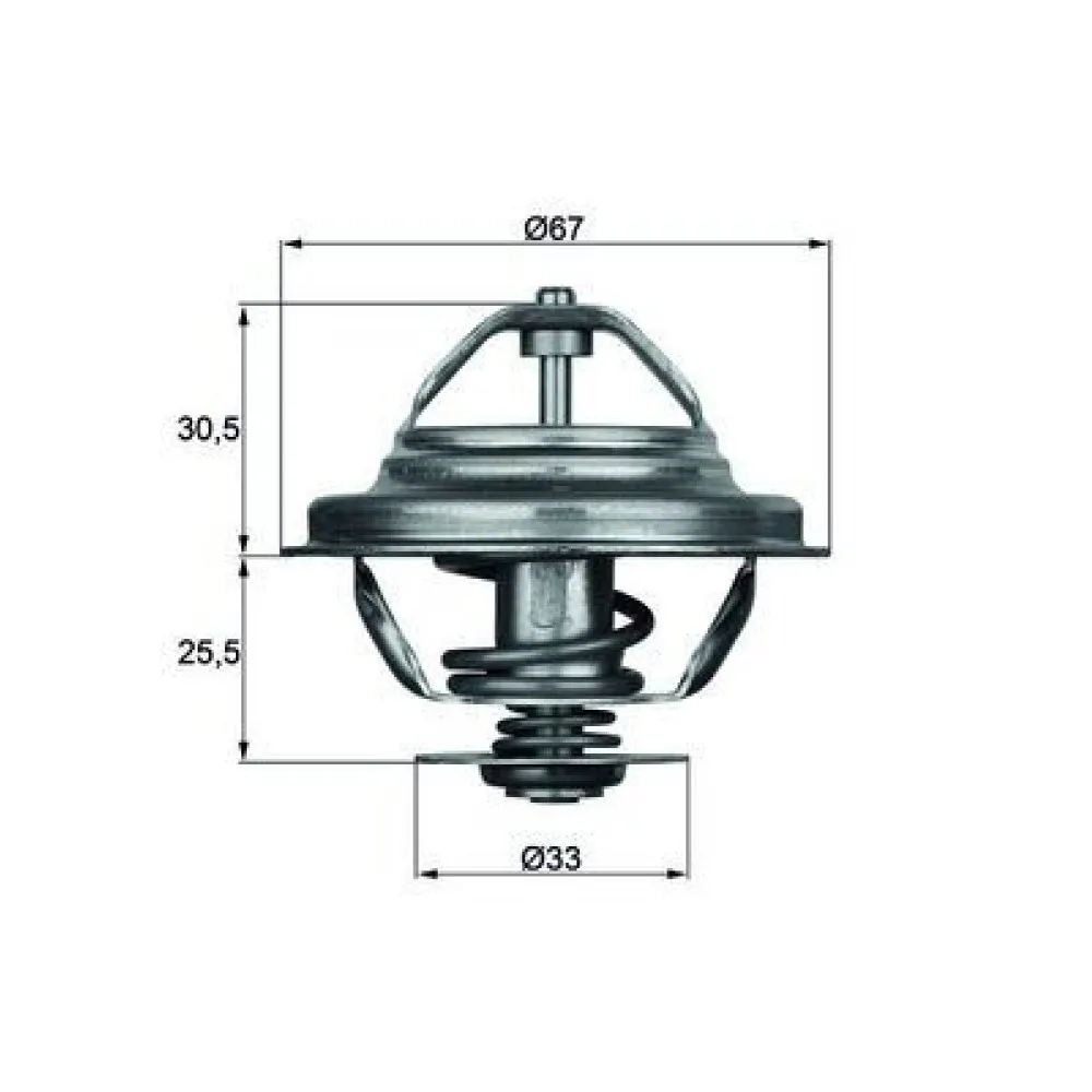 TERMOSTAT BMW 3 E36 80C
