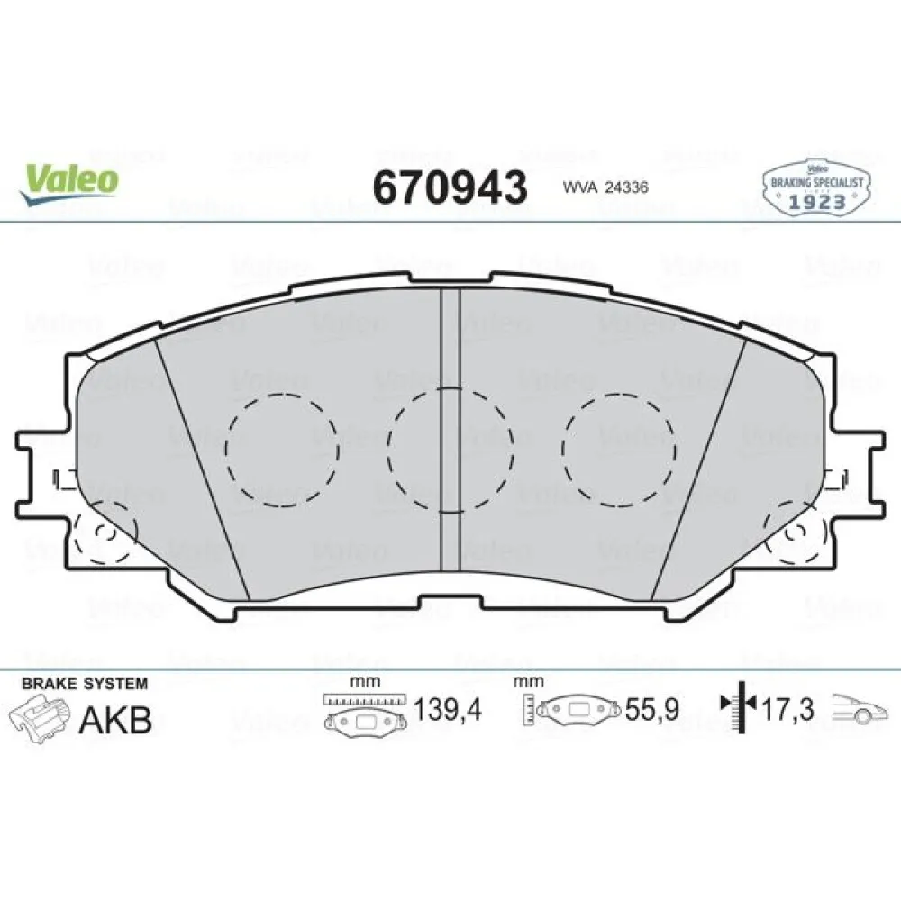 Ön Balata Corolla 1.6 01/09 -1.8 05/07 -Auris 1.4 1.6 Vti 03/07 1.8 Vvti 10/06 Rav4 Iii 3.06