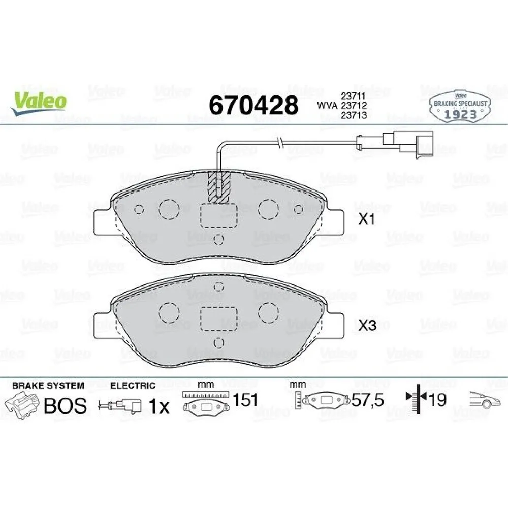 Ön Balata Egea Ym-Stilo 2.4 20V 01 1.9 Jtd-Multiwagon 1.9Jtd 04 Bravo 1.9D Multijet 07