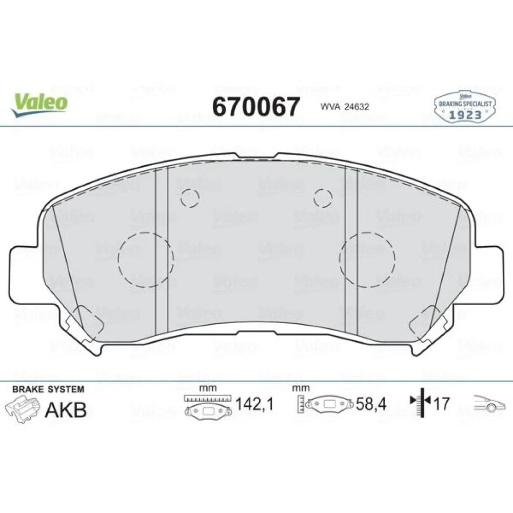 Ön Balata Qashqai 1.5 Dci-1.6-2.0-2.0 Dci 07 Xtrail 2.0-2.0 Dci-2.5 07 Koleos 2.0 Dci 08