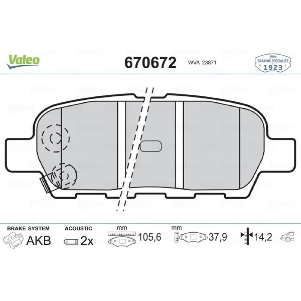 Arka Balata Nissan Xtrail 2.0-2.2Dci 01 Infiniti Fx35 3.5 03 Fx45 4.5 03 Grand Vitara 2.4 09