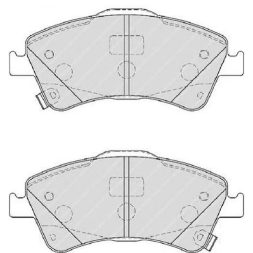 Ön Balata Auris-Corolla 2.0D-4D-2.2D 07 Avensis-Verso 1.6-1.8-2.0-2.0D-4D 09 Corolla 1.4D-4D 09