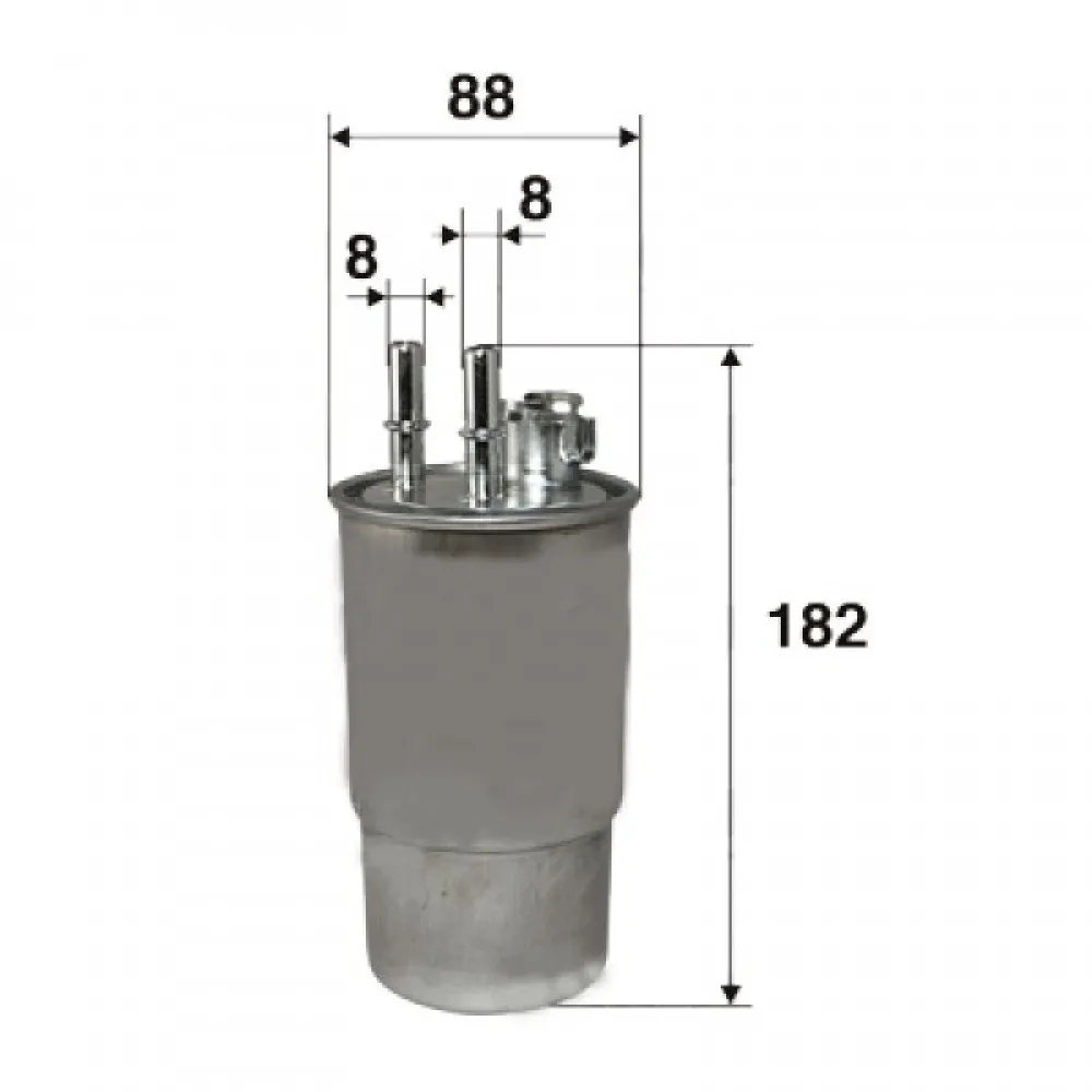 Yakit Filtresi Doblo-Palio-Siena-Punto Ii 1.9D 11/00 X