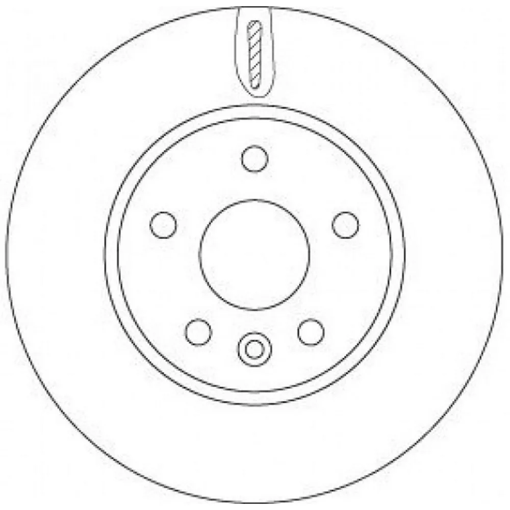 ÖN FREN AYNASI HAVALI ASTRA K 15 15 inc / 5 dELİK 276x26