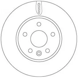 ÖN FREN AYNASI HAVALI ASTRA K 15 15 inc / 5 dELİK 276x26