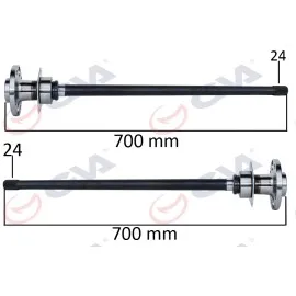 Aks Arka Set Ors Rulmanli M131 Slx 2000 Ym Kalin Rulman