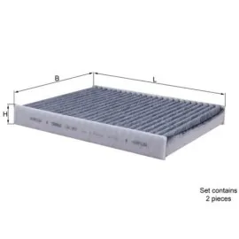 Polen Filtresi Bmw 5 F07-F10-F11 520-530-535-Bmw 7 F01-F02-F03-F04 730-740 Karbonlu