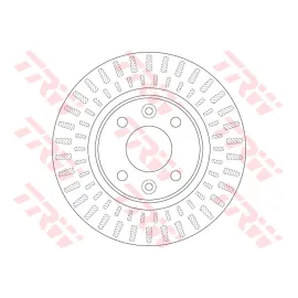 FREN DİSKİ ÖN [ RENAULT CLIO IV 0.9 TCE/1.2 16V/1.2 TCE/1.5 DCI 2012 - ]