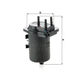 YAKIT FİLTRESİ (DELİKLİ) [ RENAULT CLIO II, KANGOO II, SYMBOL I 1.5 DCI K9K 2001 - ]