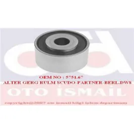 ALTERNATÖR GERGİ RULMANI P206-306 98-01 -PARTNER-BERLINGO-EXPERT-JUMPY-XSARA 98- 1.9D DW8
