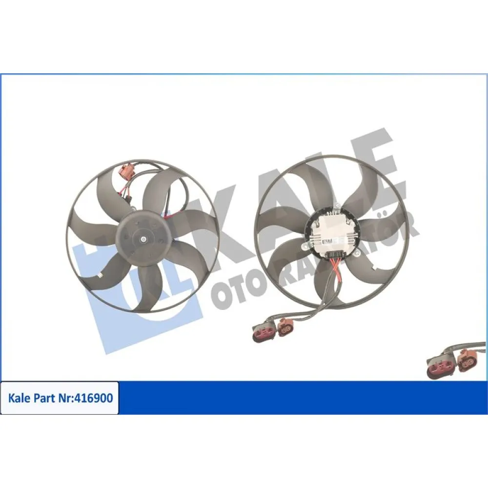 Fan Motoru Davlumbazli Sol Caddy Iii-Golf V-Vi-Plus-Jetta Iii-Iv-Passat-Scirocco-Touran 300W-363Mm