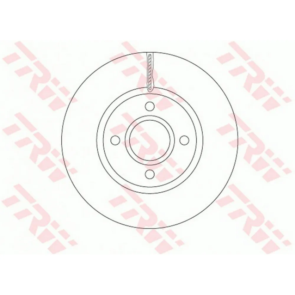 ÖN FREN AYNASI BMAX 12 FIESTA 13 TRANSIT/TOURNEO COURIER 14 HAVALI 4D 278mm