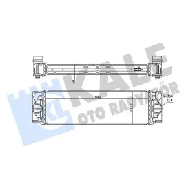 TURBO RADYATÖRÜ INTERCOOLER SPRINTER-CRAFTER 30-35