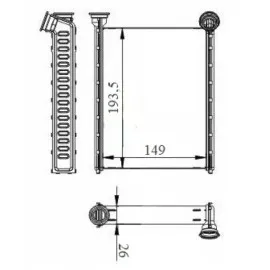 Kalorifer Radyatoru Renault Megane Iv-Kadjar-Talisman