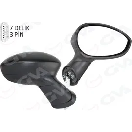 Diş Dikiz Aynasi Sağ Grande Punto 05 Linea 07 Elektrikli 7 Fiş Vm-6156Er