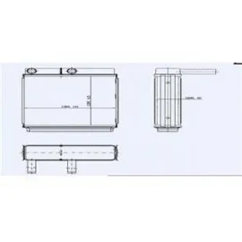 KALORİFER RADYATÖRÜ J9 1 SIRA ALB SİSTEM