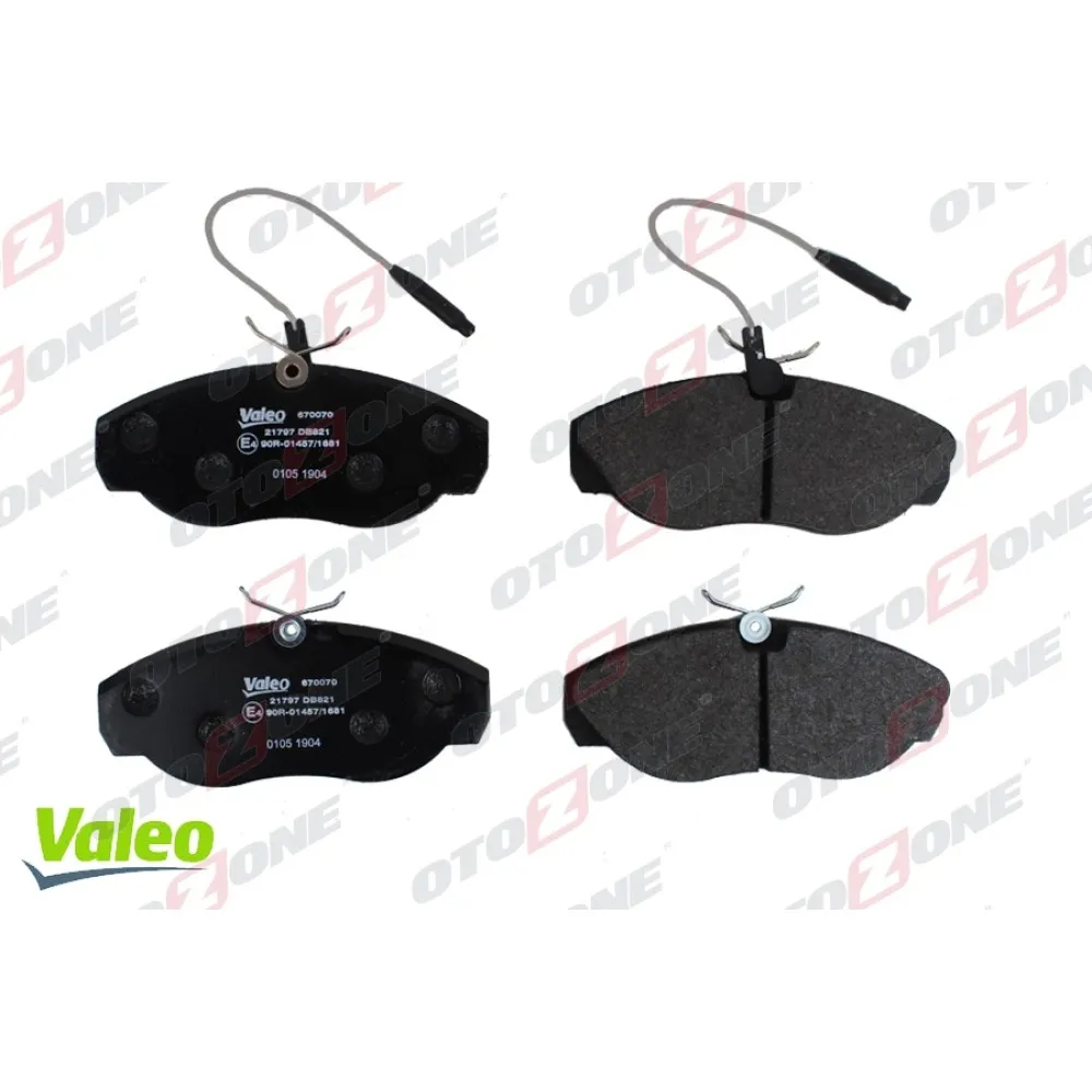 Ön Balata Fişli Boxer-Ducato-Jumper 1400Kg 94-02 Gdb1105