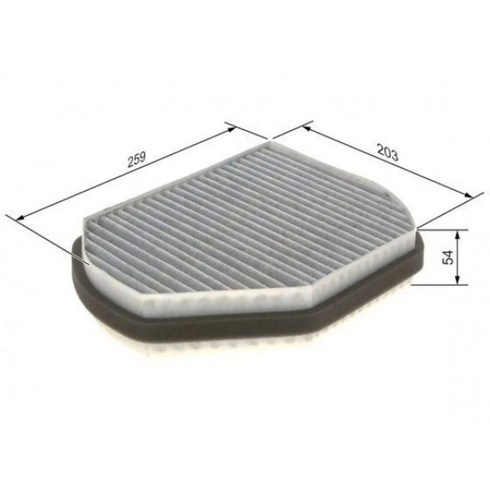 POLEN FILTRESI MERCEDES W202 C208 W210 R170 KARBONLU