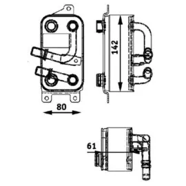 Sanziman Yag Sogutucu Premium Line Bmw E60 E65 M54